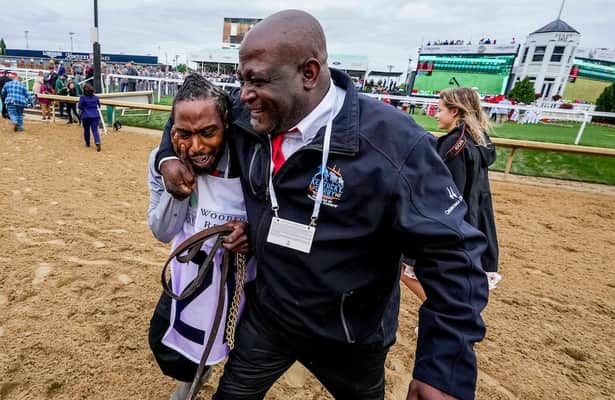 Rich Strike's groom is on ride of a lifetime with Derby winner