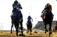 Del Mar Debutante: Bottle of Rouge, Explora go 1-2 for Baffert
