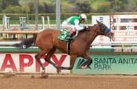 Santa Anita: Breeders' Cup runner Pleasant leads Las Flores