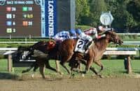 Practical Joke Not Fooling Around in the Hopeful Stakes 