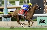 Santa Anita: Public Assembly wins her stakes debut