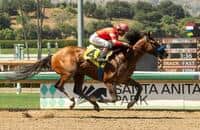Santa Anita: Secured Freedom breaks through in Affirmed
