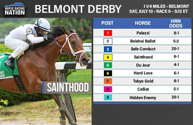 belmont derby odds analysis 4 legitimate win contenders