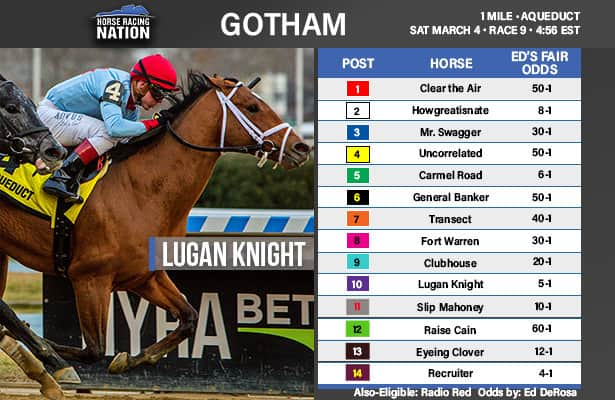 Fair-odds Analysis: Full-field Gotham Offers Opportunity