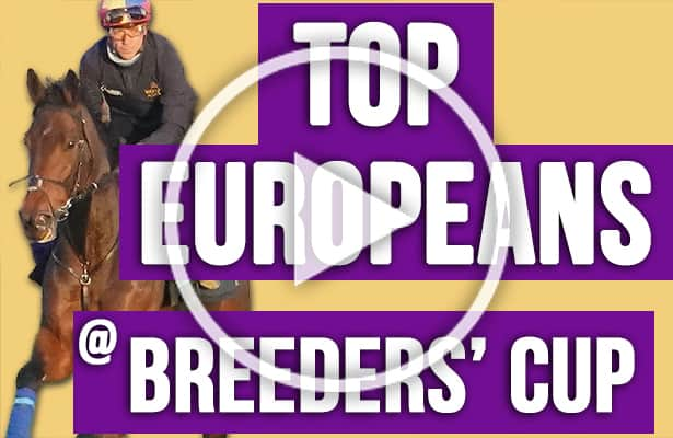 Video: Top Europeans to bet at the Breeders’ Cup