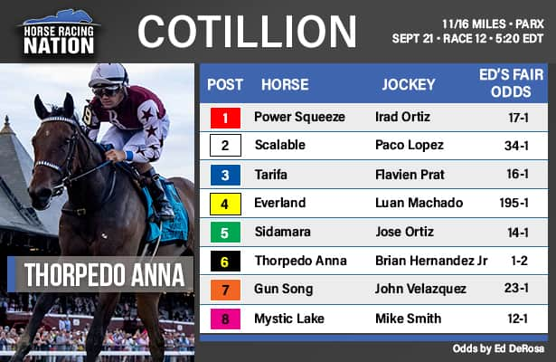 Cotillion fair odds: Even with superstar, there is opportunity