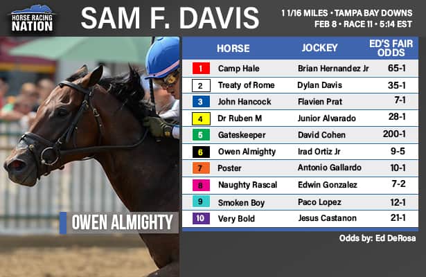 Sam F. Davis fair odds: Local horse is value play in Derby prep