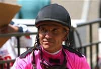 July 28 2010: Patrick Valenzuela resumes riding in southern California at Del Mar Race Track in Del Mar CA. 