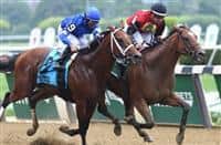 A P Indian beats Marking in 2016 Belmont Sprint