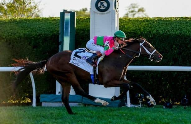 Keeneland: Agate splits rivals to win Bourbon