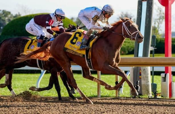 Keeneland: American History stuns in Breeders' Futurity