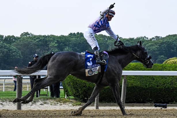Arcangelo wins Belmont Stakes; trainer Antonucci makes history