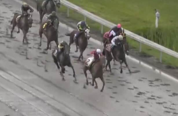 August Rain splashes to victory in British Columbia Derby