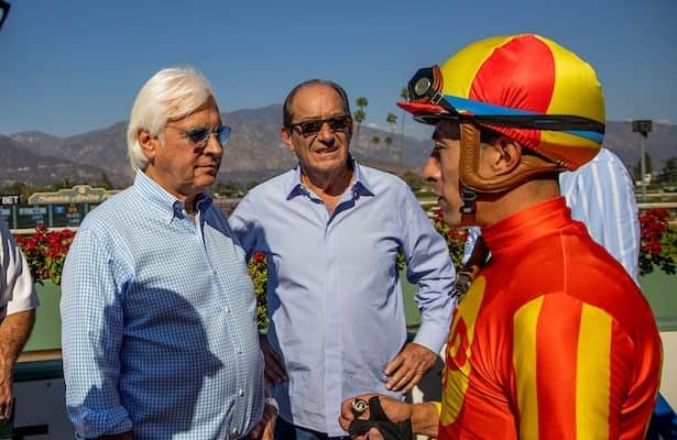 Santa Anita: Baffert, Hernandez win trainer, jockey titles