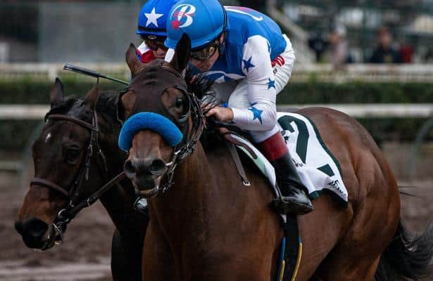 Bast fends off Donna Veloce to win Los Alamitos’ Starlet Stakes