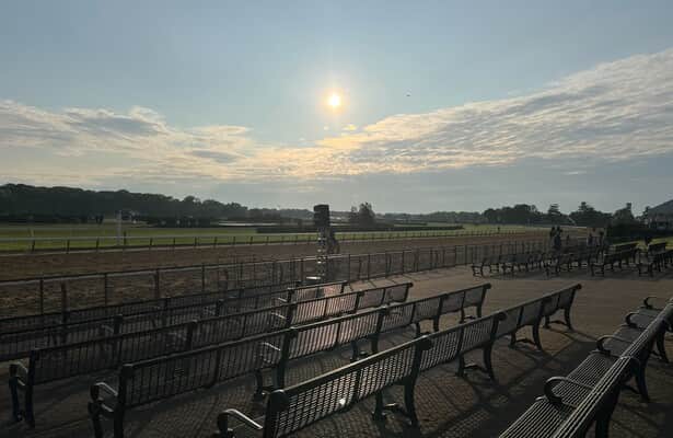 Better air allows Belmont Park to reopen for training, racing