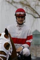 Heading out for her first lifetime start.