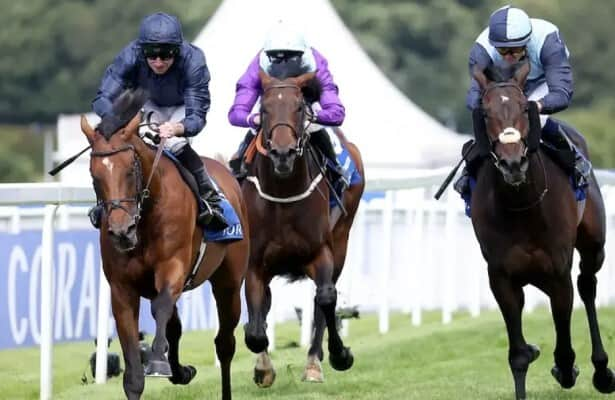 English Derby winner City Of Troy prevails gamely in Eclipse