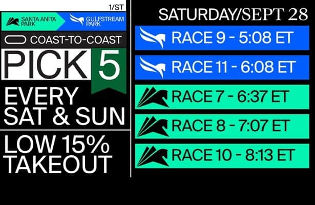 Coast-to-coast Pick 5 plays for California Crown day