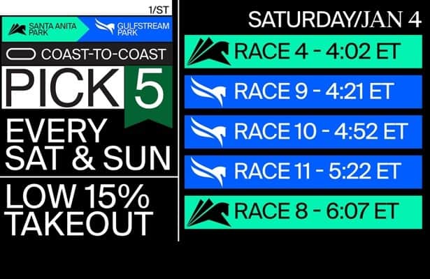 Coast to coast: Picks + AI odds for Saturday’s Pick 5