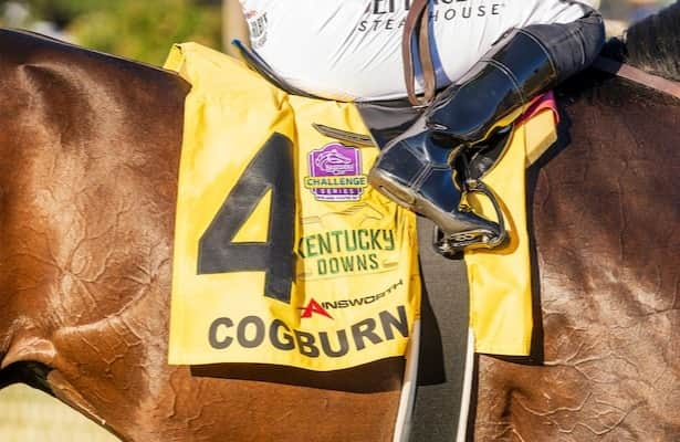 Cogburn joins top 10 in NTRA Thoroughbred poll