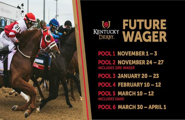 Derby Future Wager: Go with sure thing or 99-1 long shots?