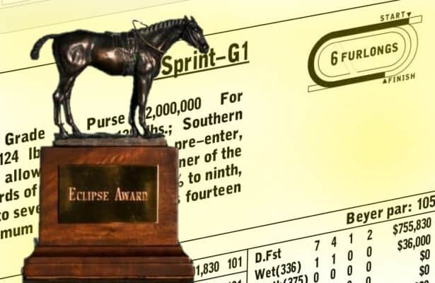 Eclipse Awards: Voters face tough decision in sprint divisions