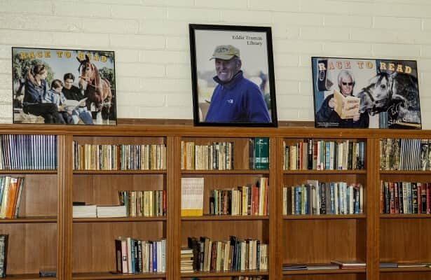 Santa Anita library is dedicated to memory of Eddie Truman