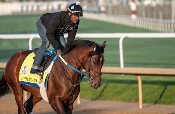 Epicenter is 'perfect' in final tuneup for Kentucky Derby