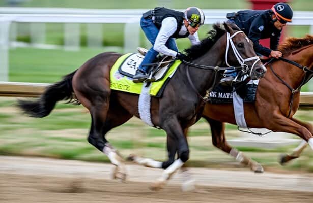 Forte works ahead of expected Belmont Stakes start