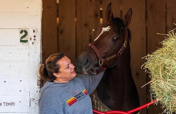 Belmont Stakes: Golden Tempo takes DeVaux to her birthplace