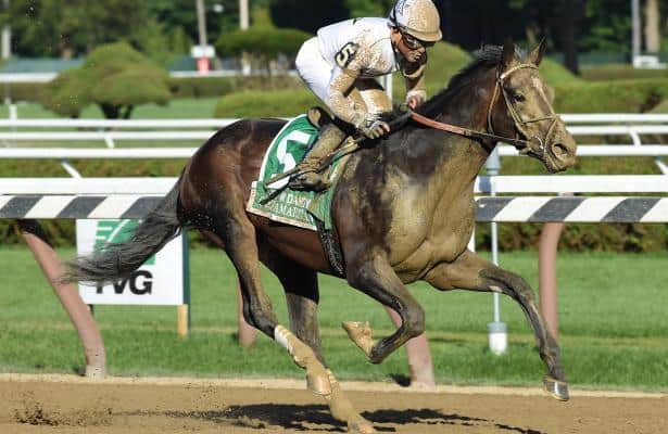 Good Samaritan shoots for the Jim Dandy-Travers Stakes double