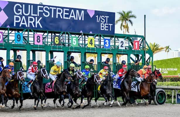 Gulfstream declares 1st race no-contest after emergency alarm