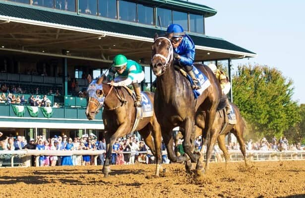 Immersive stalks, pounces, wins Alcibiades & Breeders’ Cup trip