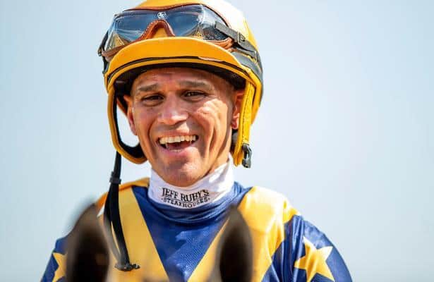 Updated: Jockey Castellano positive for COVID-19, to isolate