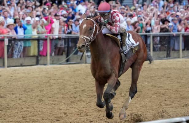 Journalism winning Preakness