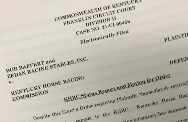 Kentucky commission says lab used up Medina's urine sample