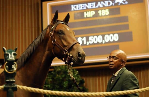 These were the hottest sires at Keeneland September