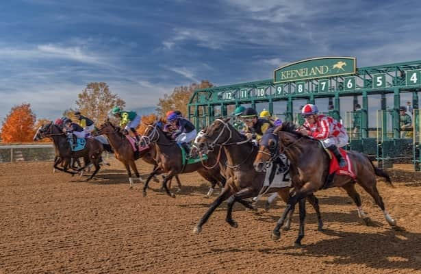 Keeneland posts near-record wagering for opening weekend