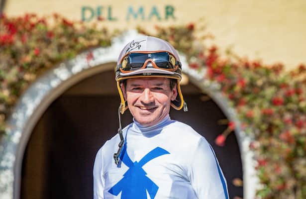 Kent Desormeaux, grateful to be back, looks for a win