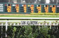 Scenes from around the track on Los Alamitos Futurity Stakes Day on December 20, 2014 at Los Alamitos Race Course in Los Alamitos, California. (Bob Mayberger/Eclipse Sportswire)