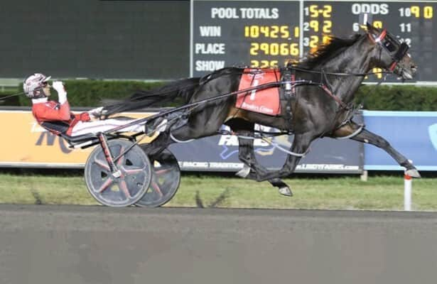 Harness: Mirage Hanover equals record in Breeders Crown win