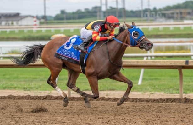 Indiana Oaks: Maximum Offer wires the field for McPeek and Sáez