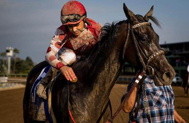 Midnight Bisou retired with sesamoid fracture