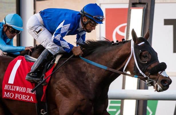 Mo Forza stays hot with Hollywood Derby win at Del Mar