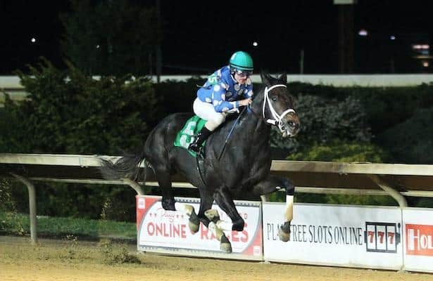 6-for-6 Moonlit Notion, recovering from illness, is back at work