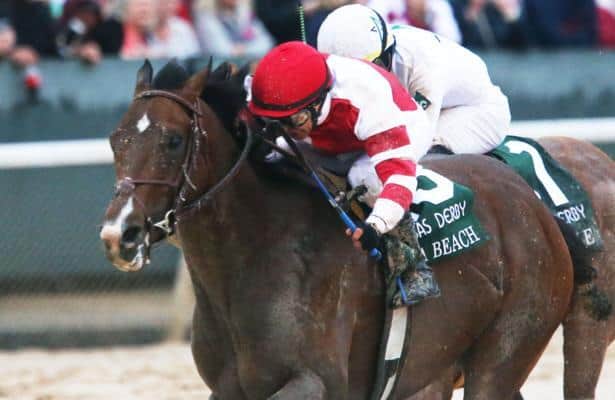 Omaha Beach storms to No. 1 in 2019 Kentucky Derby Media Poll