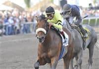 Quality Road defeats Dunkirk in the Florida Derby