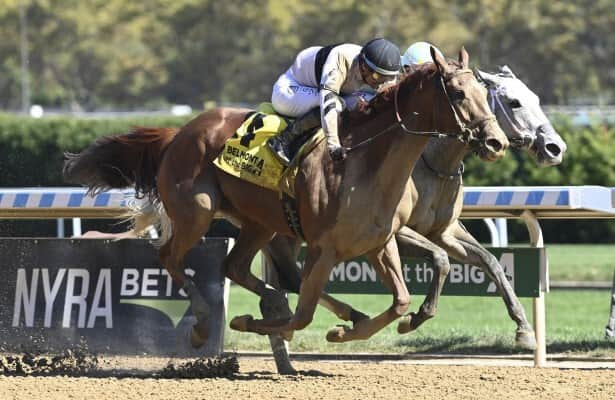 Belmont at the Big A: Raging Sea holds on to win Beldame