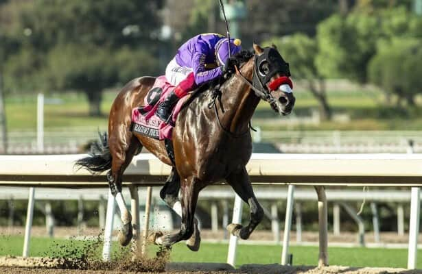 Dettori rides Raging Torrent to Malibu triumph at Santa Anita